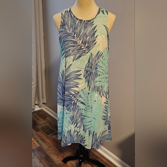 Calvin Klein Dresses & Skirts - Calvin Klein Tropical Sleeveless Dress size 10